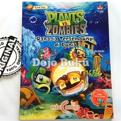 Jual Terlaris Educomics Plants Vs Zombies Rahasia Tersembunyi Di