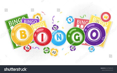 Colorful Bingo Game Concept Balls Number Stock Vector (Royalty Free ...