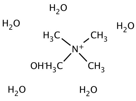 Purchase Tetramethylammonium hydroxide pentahydrate (CH3)4N(OH) · 5H2O ...