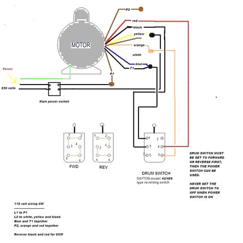 Reliance Motor Wiring Diagram