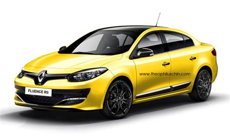 2014 Renault Fluence RS Hot Sedan Rendered - autoevolution