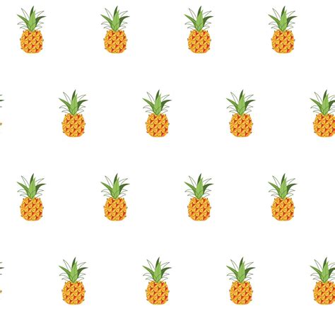 Summer Seamless Pattern Of Pineapples 8631017 Vector Art At Vecteezy