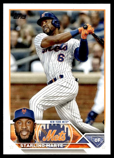 2023 Topps Starling Marte 199 On Kronozio