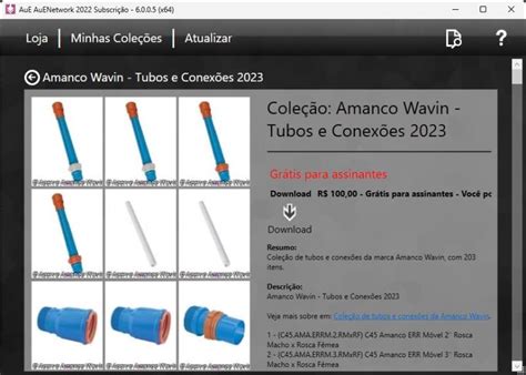 Amanco Tubos E Conexoes - AuE Irrigação | Coleção de tubos e conexões da Amanco Wavin