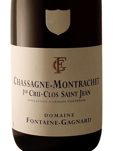 Fontaine Gagnard Chassagne Montrachet 1er Cru Clos Saint Jean Rouge