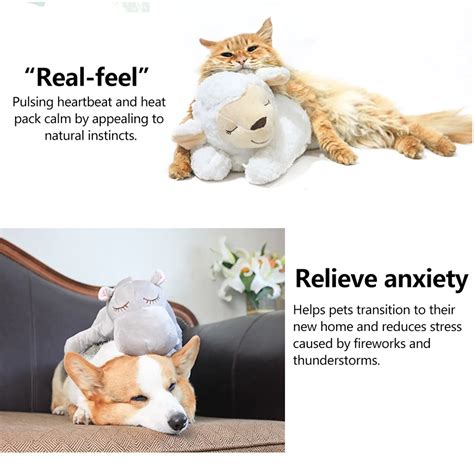 Dog Plush Toy Cute Heartbeat Puppy Behavioral Training Toy Plush Pet