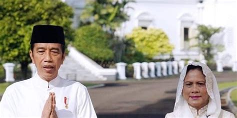 Presiden Jokowi Dan Ibu Negara Beri Ucapan Idul Fitri H