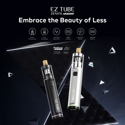 Innokin Unveiling The Innokin Ez Tube Zenith Minimal New Release