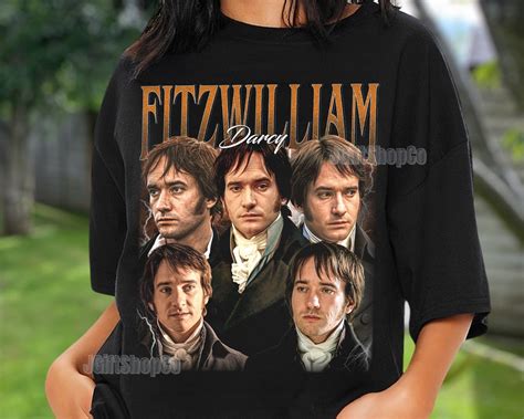 Fitzwilliam Darcy T Shirt Pride And Prejudice Retro S Tee Jane