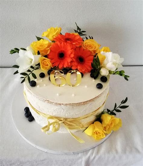 Naked Cake Decorated Cake By Alenascakes Cakesdecor