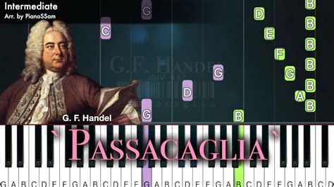 Intermediate Passacaglia From Suite In G Minor Hwv G F