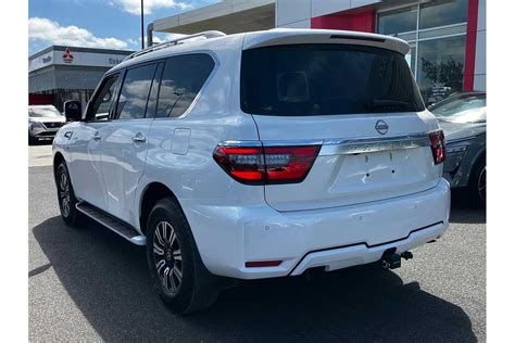 SOLD 2023 Nissan Patrol Ti L In White Used SUV Essendon Fields VIC