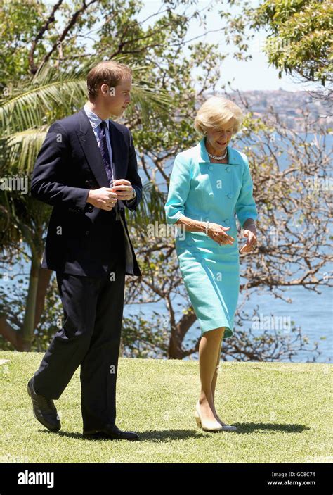 Prince William And Australias Governor General Her Excellency Quentin