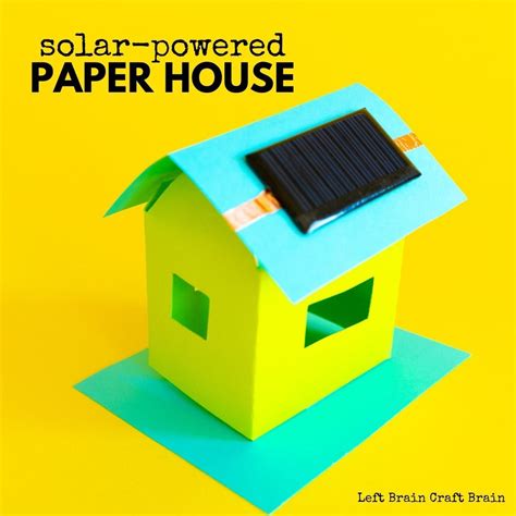 solar powered paper house project artofit