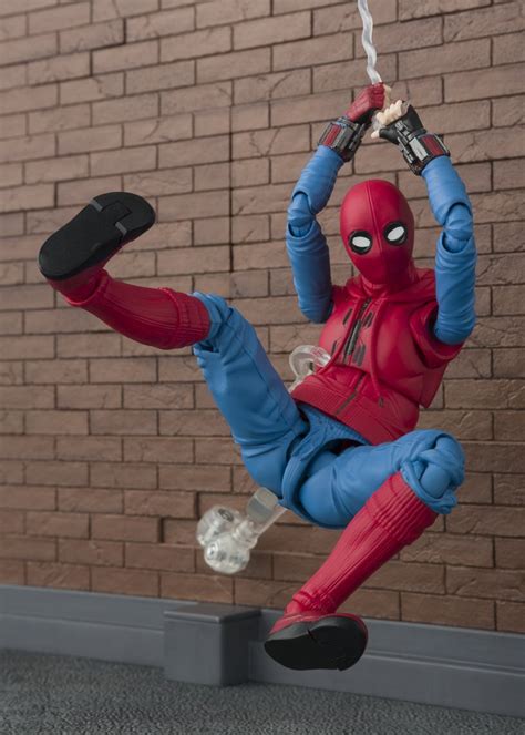 Spider-Man Homecoming Homemade Suit SH Figuarts Action Figure | ActionFiguresDaily.com