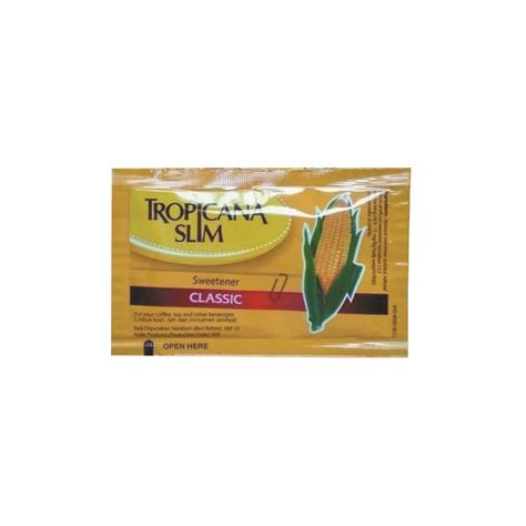 ECER HARGA UNTUK 2 SACHET Tropicana Slim Pengganti Gula Pemanis