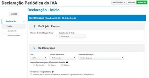 Como Preencher a Declaração Periódica de IVA Economias