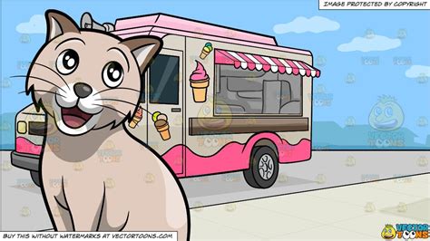 Cat Ice Cream Truck Beautiful Thing Record Photographs