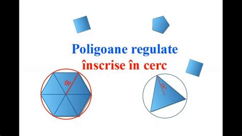 Cap 21 5 clasa a VII a Cercul Poligoane regulate înscrise în cerc