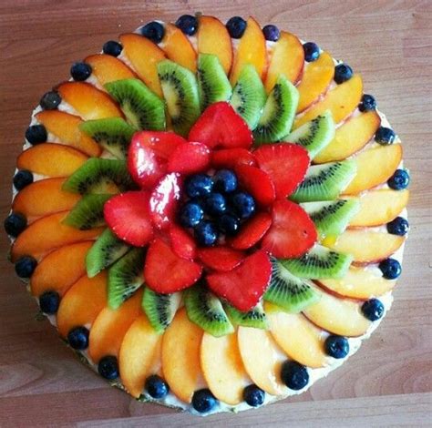 Fruit Swirl Cake Fruit Buffet Fruit Dishes Fruit Cups Fruit Bowl