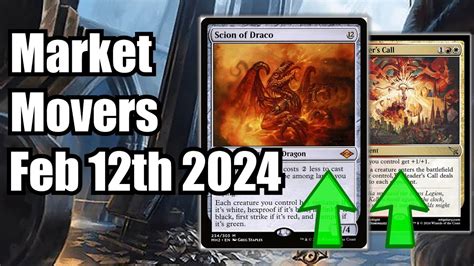 MTG Market Movers Feb 12th 2024 Karlov Manor Singles Rising Up