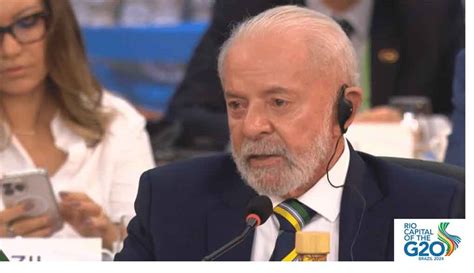 Lula Lanza En Cumbre G20 En Brasil Alianza Contra Hambre Y Pobreza