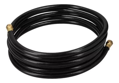 Manguera Flexible Para Gas Pvc Psi M Foset Color Negro