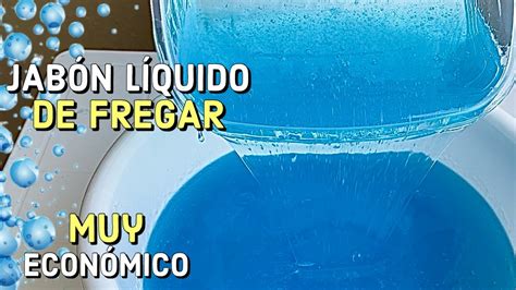 Como Hacer Jab N Liquido De Fregar Youtube