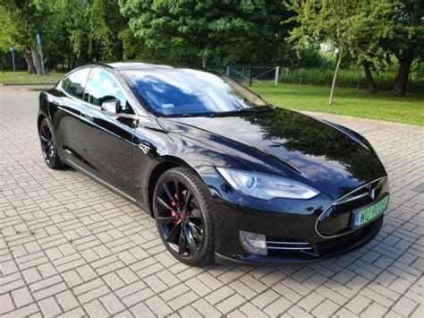 Tesla Model S P90D elektryczny opinie dane techniczne cena zdjęcia