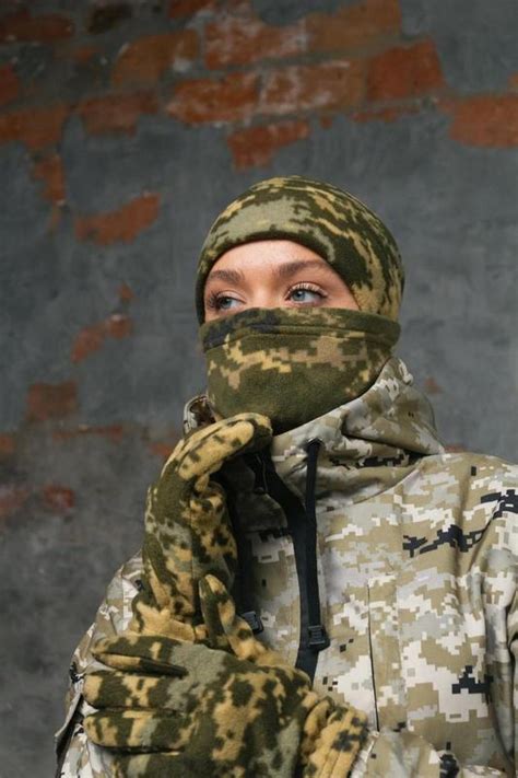 Костюм terra hot світлий піксель жіночий бафф та рукавички цена 2520 грн купить