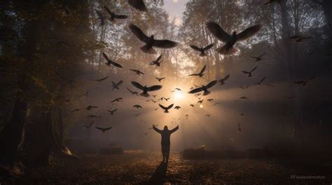 Moving Spiritual Meanings Of Birds Flying In Front Of You