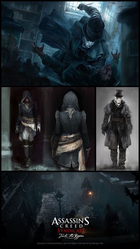 Assassins Creed Syndicate Jack The Ripper Concept Art By Morgan Yon Concept Art World