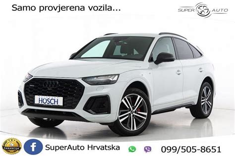 Audi Q5 Sportback 40 TDI Aut Quattro S Line 204 KS BLACK TEM KAM SHZ