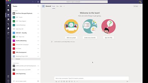 Creating A Team In Microsoft Teams