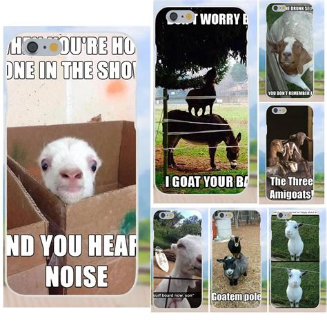 Goat Meme For Huawei P7 P8 P9 P10 P20 P30 Mate 7 8 9 10 Lite Plus Pro ...