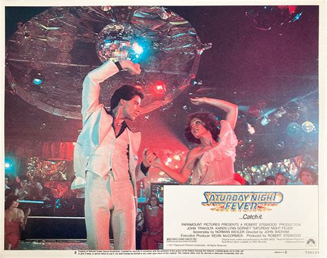 Saturday Night Fever 1977 Vintage Lobby Card 5 Galerie Prints Premium Photographic Prints