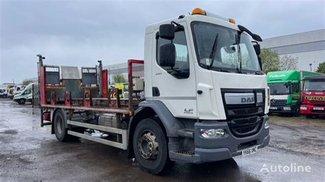 Buy DAF LF 250 Flatbed Truck By Auction United Kingdom Doncaster MW39771