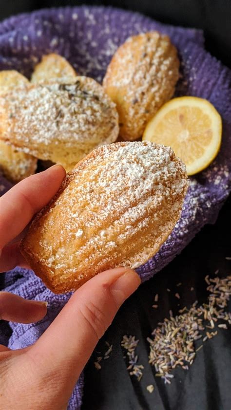 Lavender Lemon Madeleines Recipe Kouzounas Kitchen