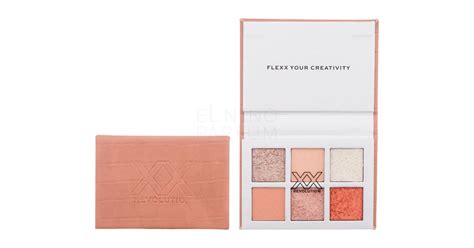 Xx Revolution Flexx Shadow Palette Basic Peach Cienie Do Powiek Dla