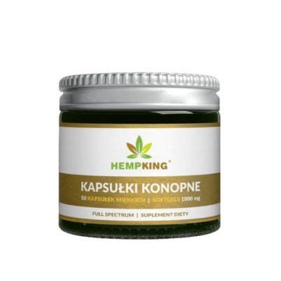 Hempking Kapsu Ki Konopne Cbd Mg Sztuk Cena Opinie Wskazania