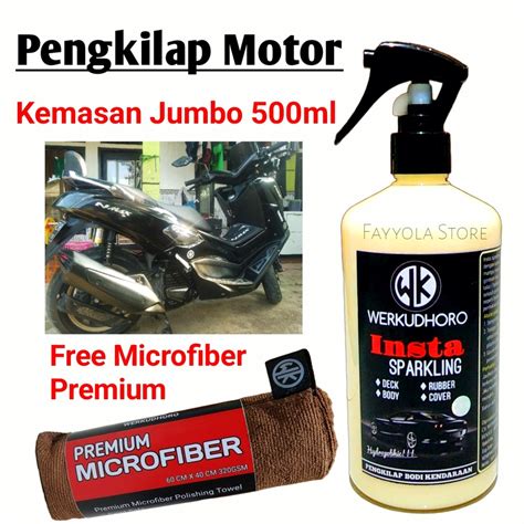 Jual Pengkilap Body Motor Ml Pengkilat Motor Doff Gloss Insta