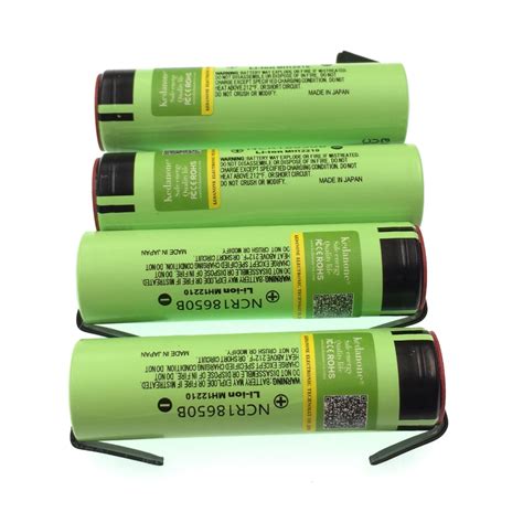 Original NCR18650B 3 7V 3400 MAh 18650 Rechargeable Lithium Battery