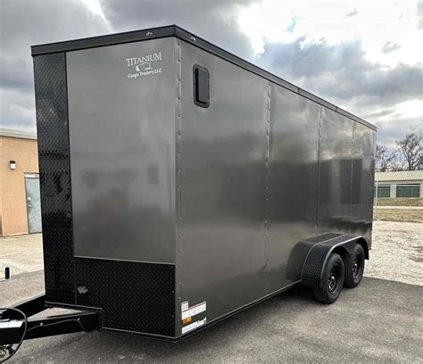 2024 SPARTAN 6X12 TANDEM AXLE ENCLOSED CARGO TRAILER W BLACKOUT PACKAGE