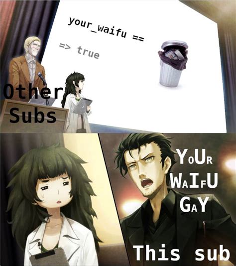 Your Waifu Gay True Scrolller