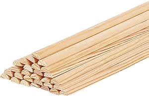 Olycraft Pi Ces B Tons De Bois Ronds Bandes De Bois Non Finies