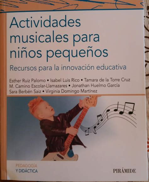 A Clase Con Música Libro Actividades Musicales Para NiÑos PequeÑos