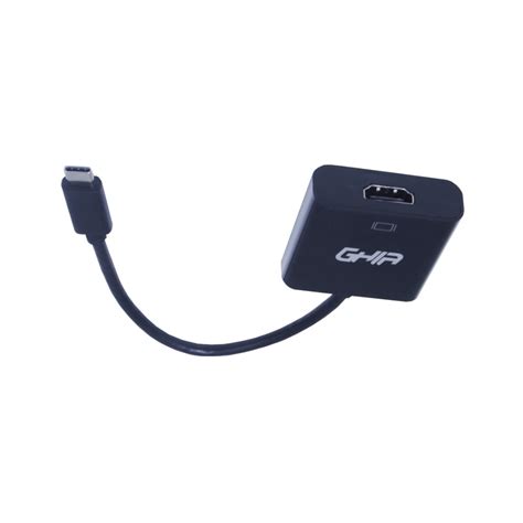 Adaptador Tipo C A Hdmi Ghia Adap Negro Centralnet