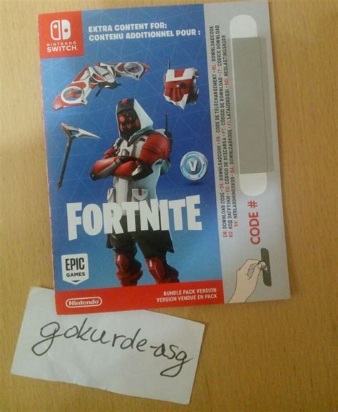 Nintendo Switch Double Helix Fortnite Skin 1000 V Bucks Code Only Eu Code Fortnite