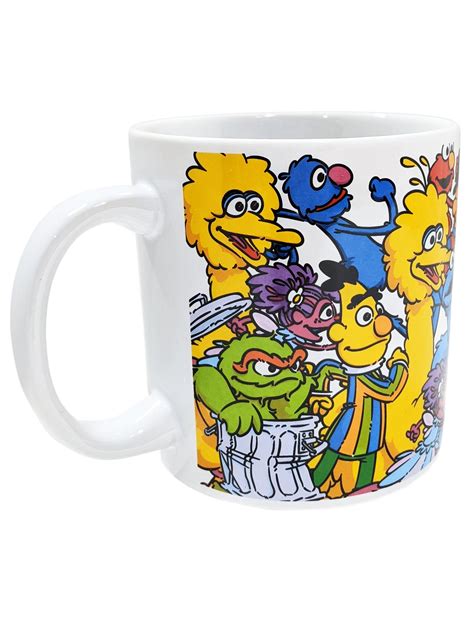 Sesame Street Friends 20 Oz Ceramic Mug