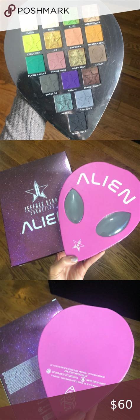 Jeffree Star Alien Palette Box Included Jeffree Star Star Makeup Stars